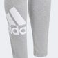 Adidas Essentials Big Logo Girls Sportswear Tight Grey Heather/White