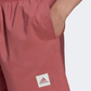 Adidas Short Length Solid Men Swim Short Pink Strata