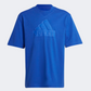 Adidas Future Icons Logo Piqu&#233; Gs-Boys Sportswear T-Shirt Royal Blue