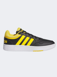 حذاء رياضي رجالي Adidas Hoops 3 أسود/ذهبي/أبيض