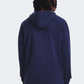 Under Armour Rival Fleece  Men Lifestyle Hoody Midnight Navy/White