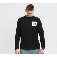The North Face فاين رجالي نمط حياة كم طويل أسود