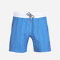 Top Ten Men Beach Swim Shorts Blue/White 633