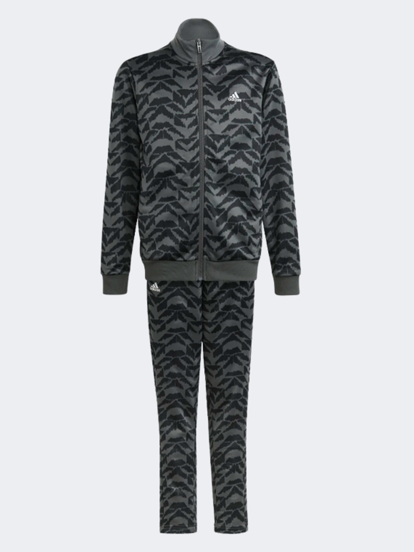 Adidas Football Celebration Gs Sportswear Suit Grey/Black
