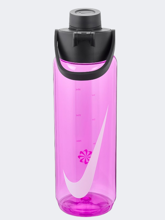 Nike Renew Recharge Chug 24Oz Unisex Training Water Bottle Pink/Black