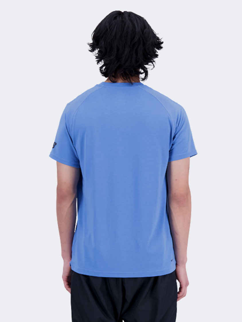New Balance R.W. Tech Men Training T-Shirt Heritage Blue