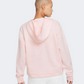 Nike Fleece Women Lifestyle Hoody Light Pink Dd5780-640