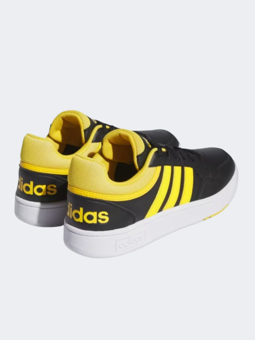 Adidas Hoops 3 Men Sportswear Shoes Black/Gold/White