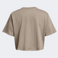 Under Armour Essential Boxy Women Lifestyle T-Shirt Taupe Dusk