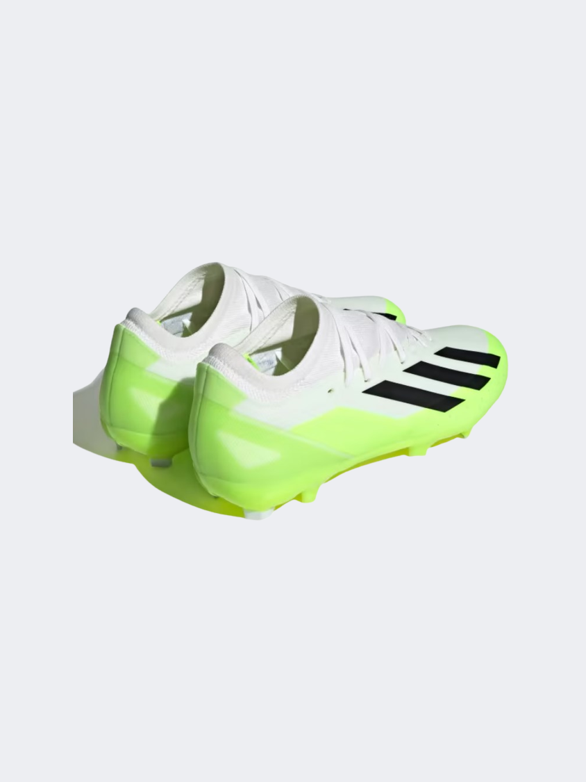 Adidas X Crazyfast.3 Men Football Shoes Cloud White/ Lemon