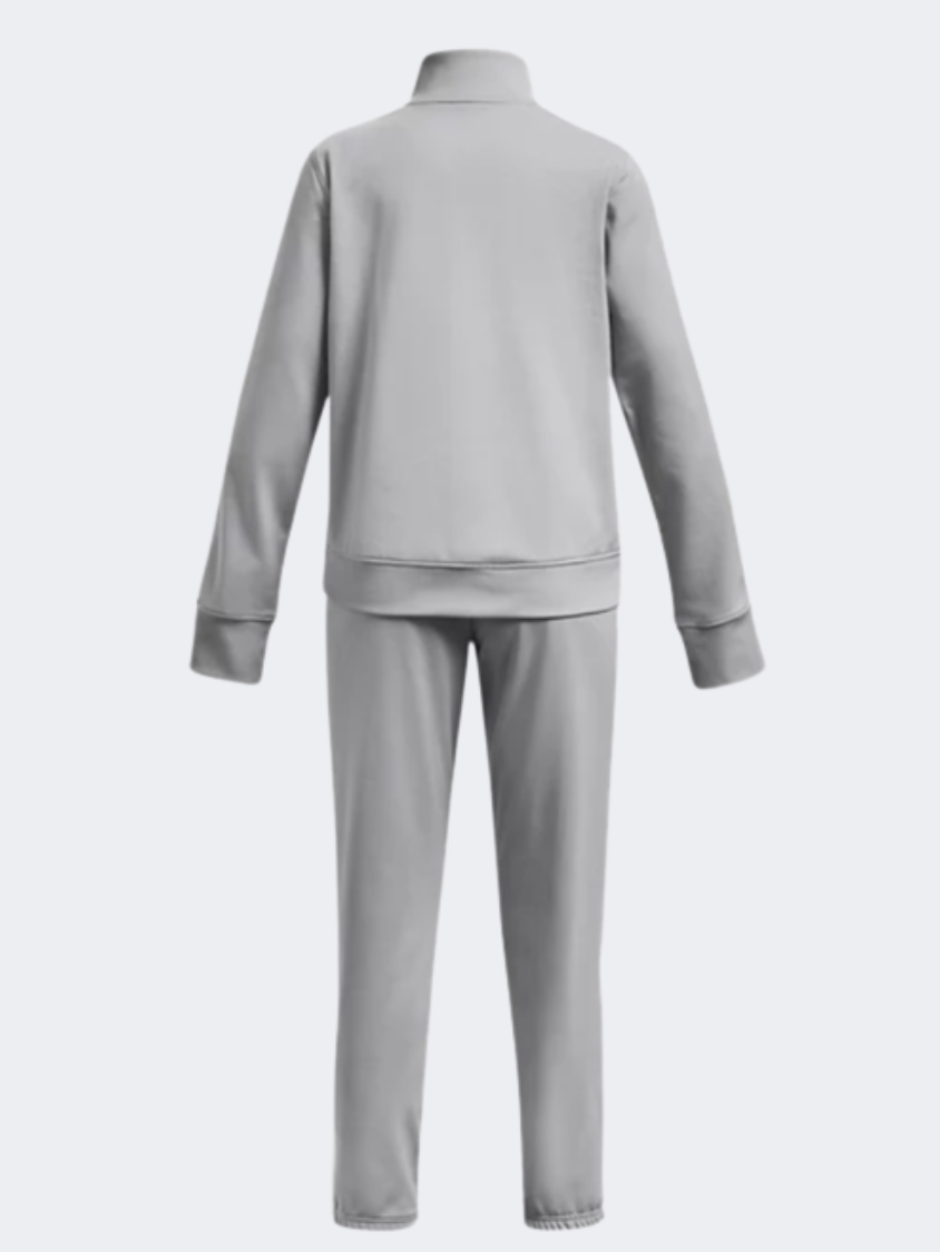 Under Armour Knit Classic Girls Training Suit Mod Grey/White