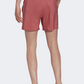 Adidas Short Length Solid Men Swim Short Pink Strata