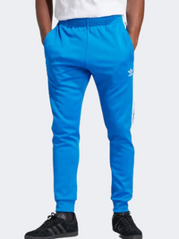 بنطال Adidas Adicolor Classics Sst رجالي Original أزرق بيرد/أبيض