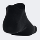 Under Armour Essential 6-Pack No Show Men Training Sock Gray/Black