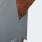 Nike Stride 5 Inch Men Running Short Smoke Grey/Black