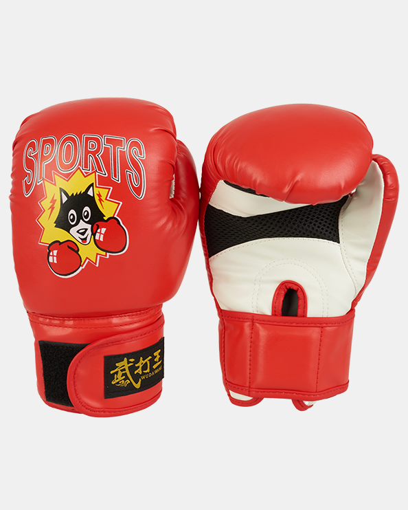 Aln Accessories Pu  Boxing Gloves Red Hj-G112