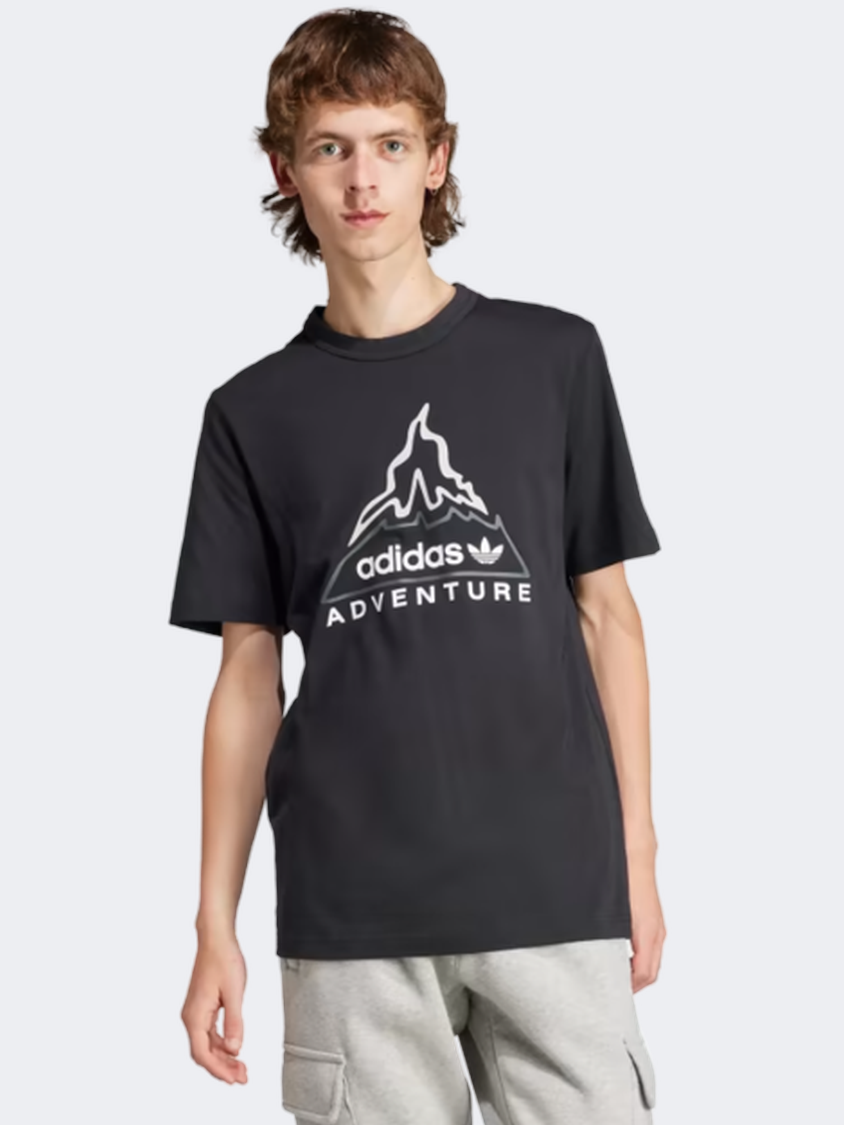 Adidas Adventure Volcano Men Original T-Shirt Black