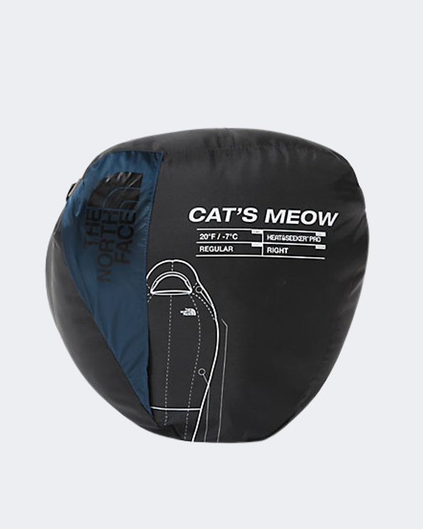 The North Face Cat&#39;S Meow Unisex Hiking Sleeping Bag Blue/Grey