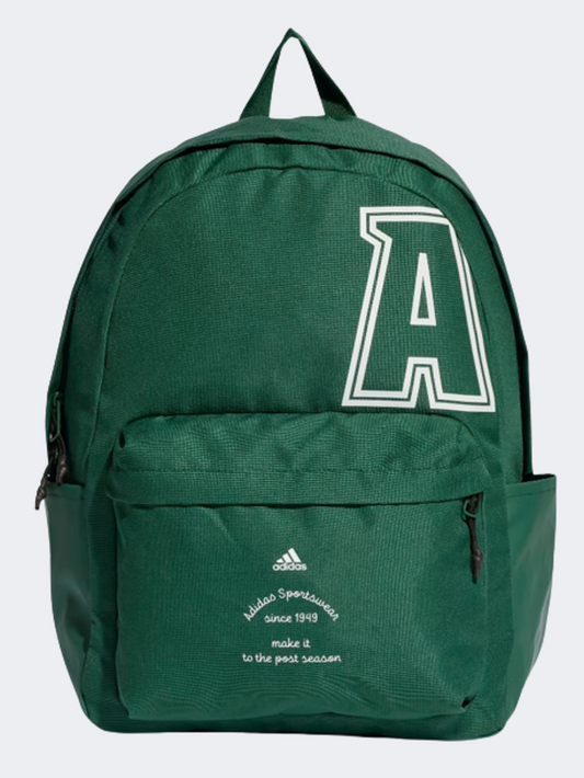 Adidas Classic Brand Love Initial Unisex Training Bag Green/Black
