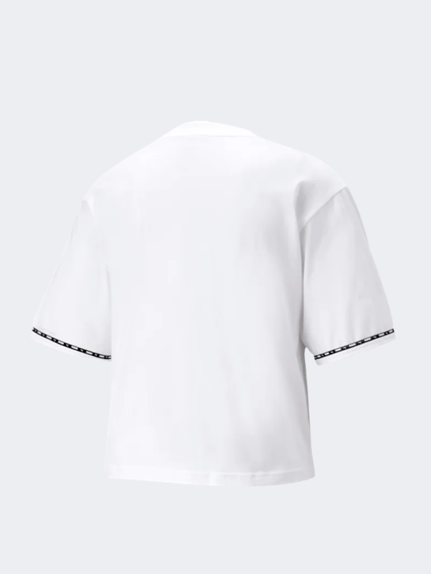 Puma  Power Tape Women Lifestyle T-Shirt White