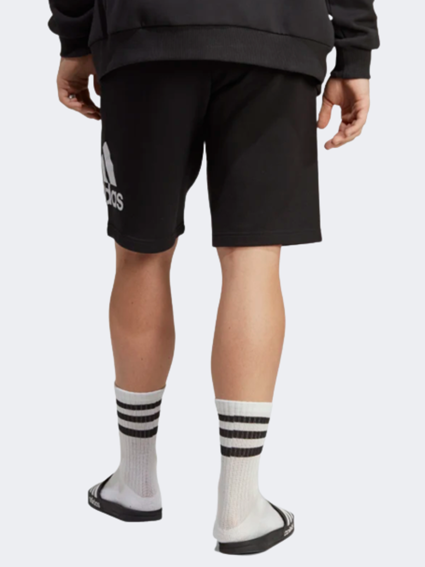Adidas Essential Big Logo Men Sportswear Short Black/White