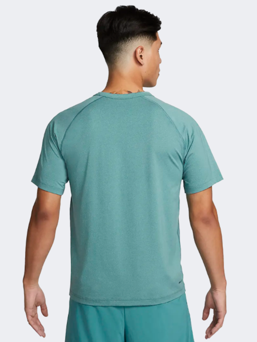 Nike Dri-Fit Short-Sleeve Fitness Men Training T-Shirt Mineral Teal