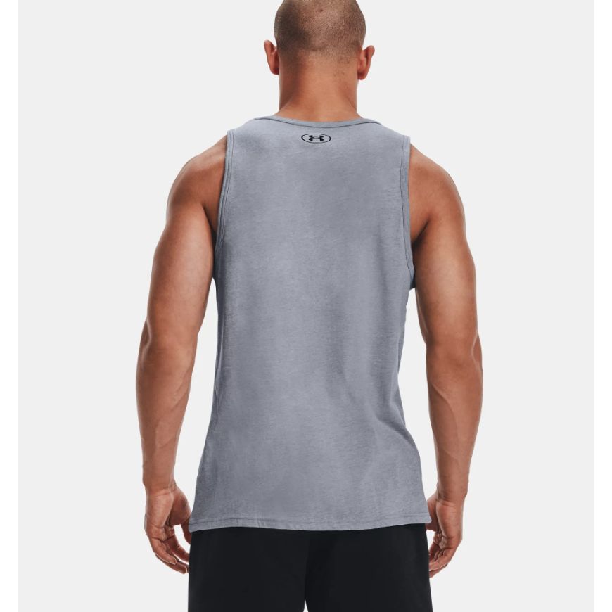 Under Armour Sportstyle Logo Men Training Sleeveless Steel/Black