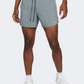 Nike Stride 5 Inch Men Running Short Smoke Grey/Black