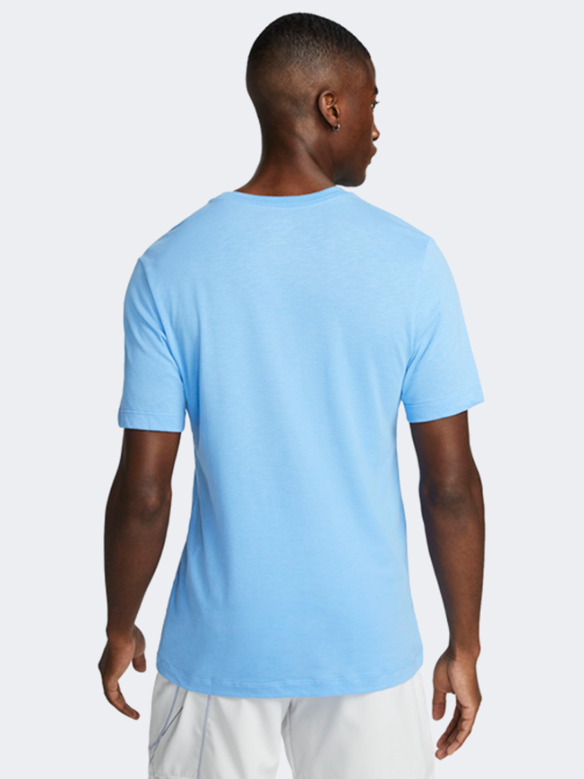 Nike Dri-Fit Men Training T-Shirt Light Blue