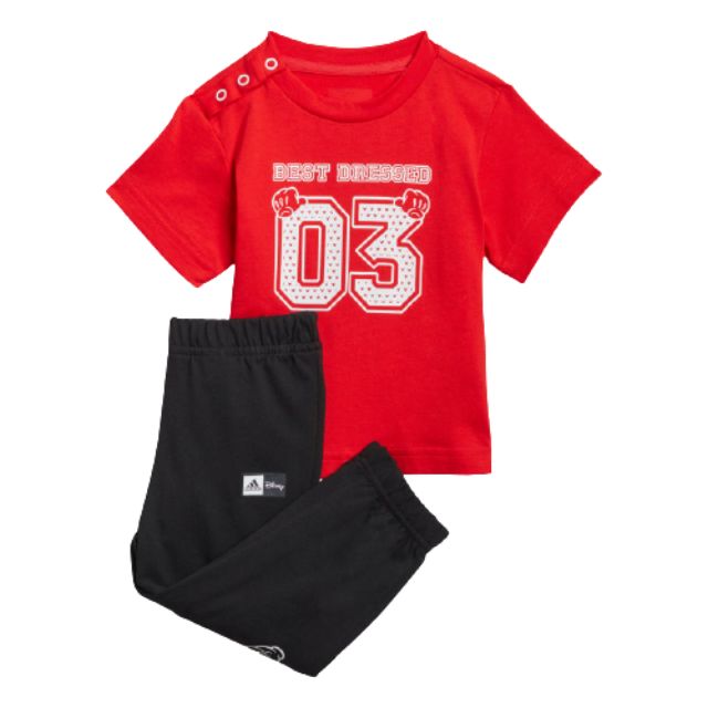 Adidas X Disney Baby-Boys Training Suit White / Red