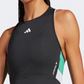 Adidas Techfit Colorblock Cropped Women Training Tank Black