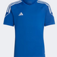 Adidas Tiro 23 Boys Football T-Shirt Royal Blue/White