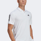 Adidas Club 3-Stripes Men Tennis Polo Short Sleeve White/Black