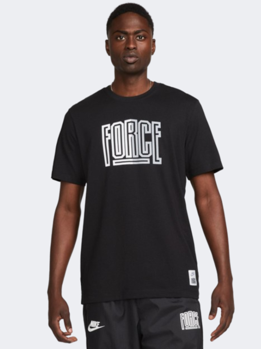 Nike  Men Basketball T-Shirt Black