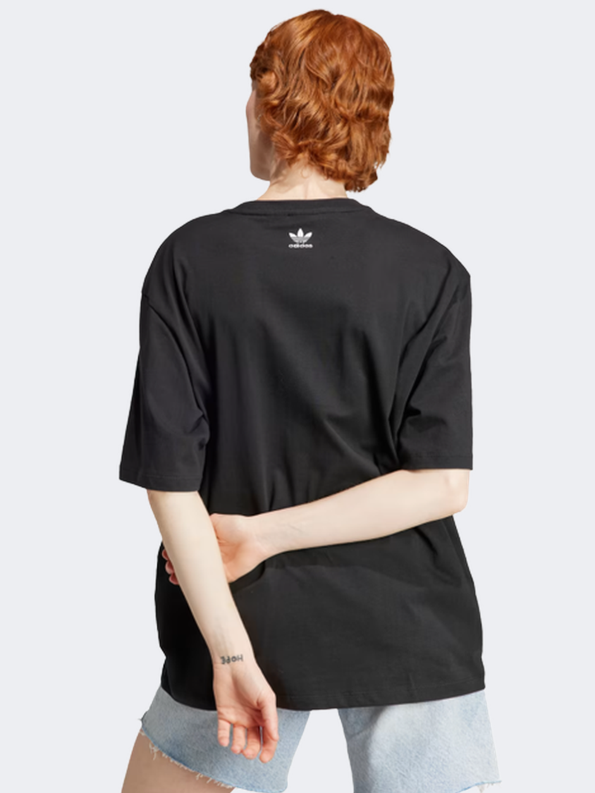 Adidas Flower Women Original T-Shirt Black