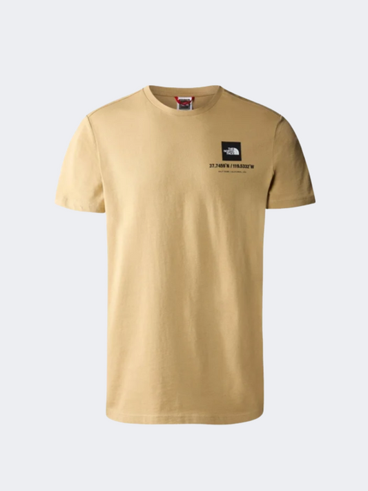 The North Face Coordinates Men Lifestyle T-Shirt Khaki Stone