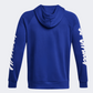 Under Armour Rival Fleece Men Lifestyle Hoody Royal/White