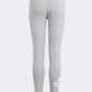Adidas Essentials Big Logo Girls Sportswear Tight Grey Heather/White