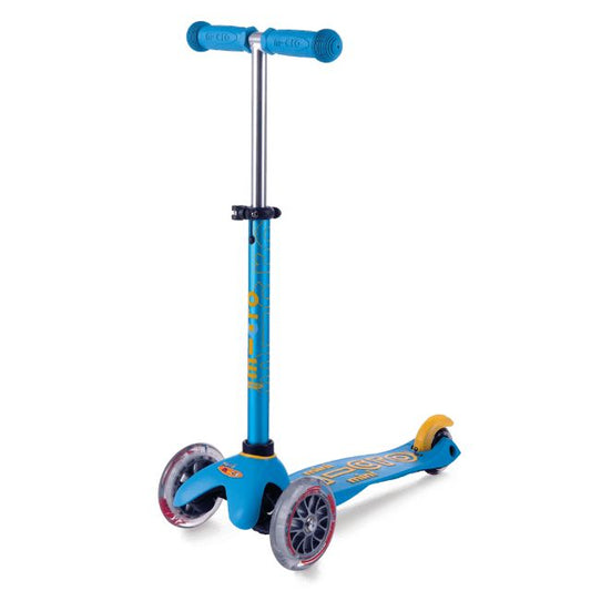 Micro Mini Deluxe Kids Skating Scooter Blue