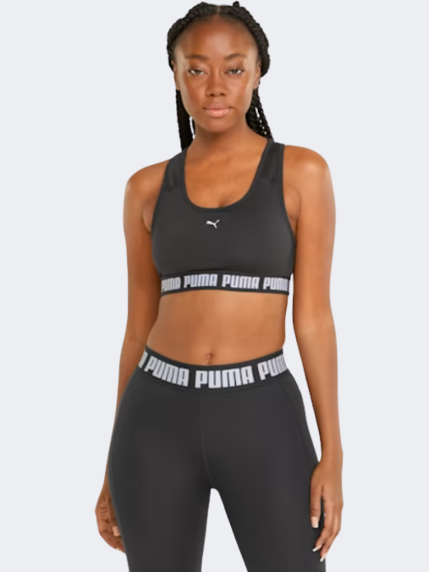 Puma Mid Impact Strong Women Training Bra Black