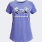 Under Armour Sportstyle Graphic Girls Lifestyle T-Shirt Baja Blue