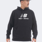 New Balance Essential Stacked Men Lifestyle Hoody Black