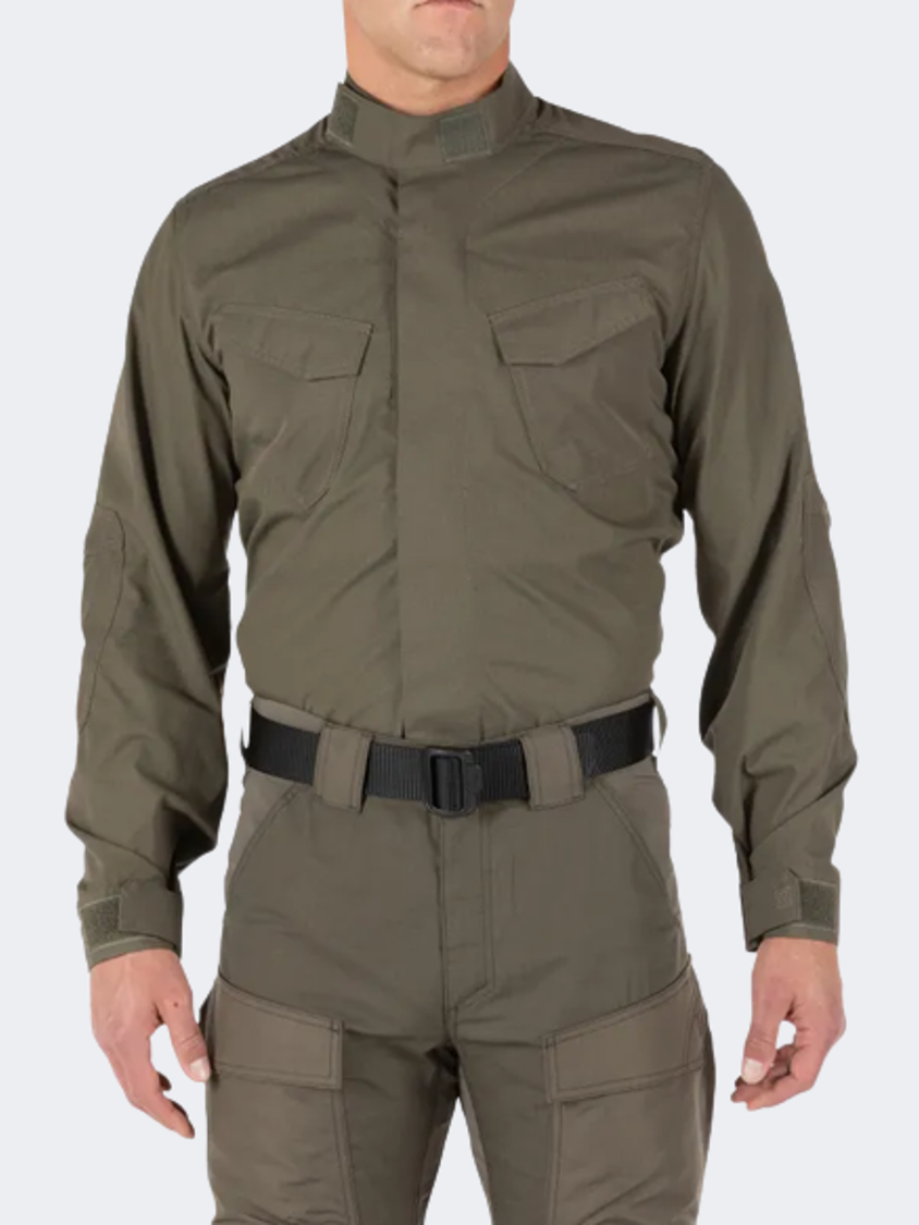 5.11 Quantum Tdu&#174; Men Tactical Shirt Ranger Green