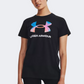 Under Armour Sportstyle Logo Women Training T-Shirt Black/White