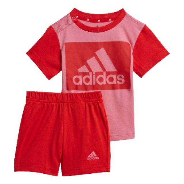 Adidas Essentials  Infant-Unisex Lifestyle Suit Rose/Red