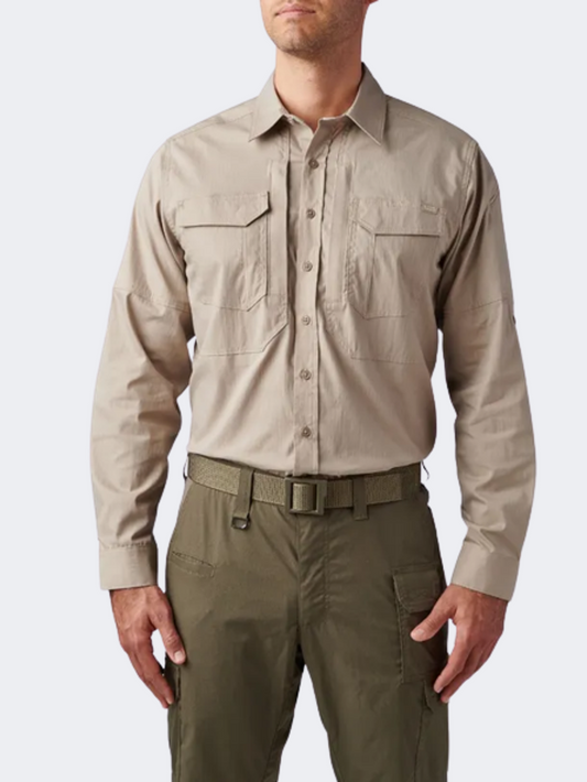 72543-055 Abr Pro Shirt Ls Khaki