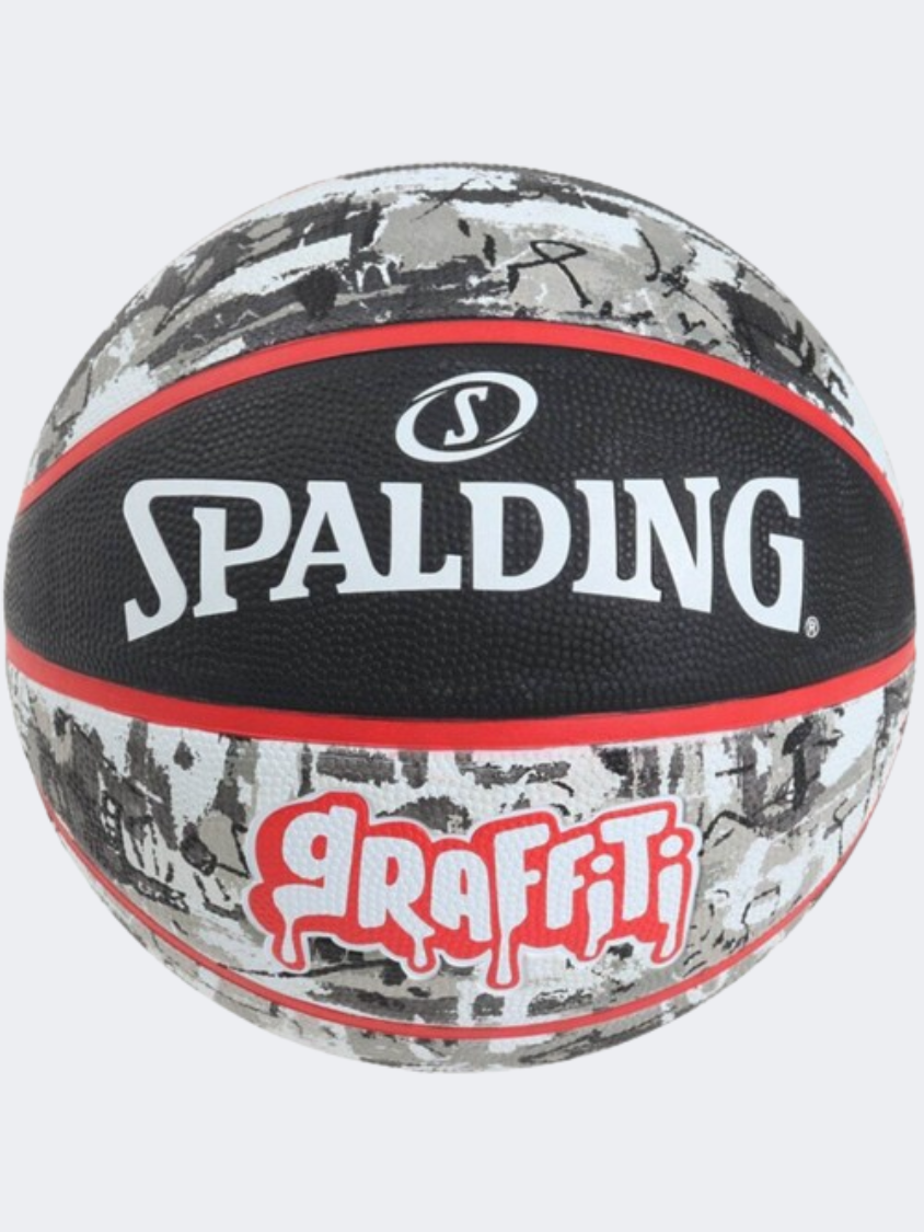 Spalding Graffiti Series Basketball Ball Black/Red