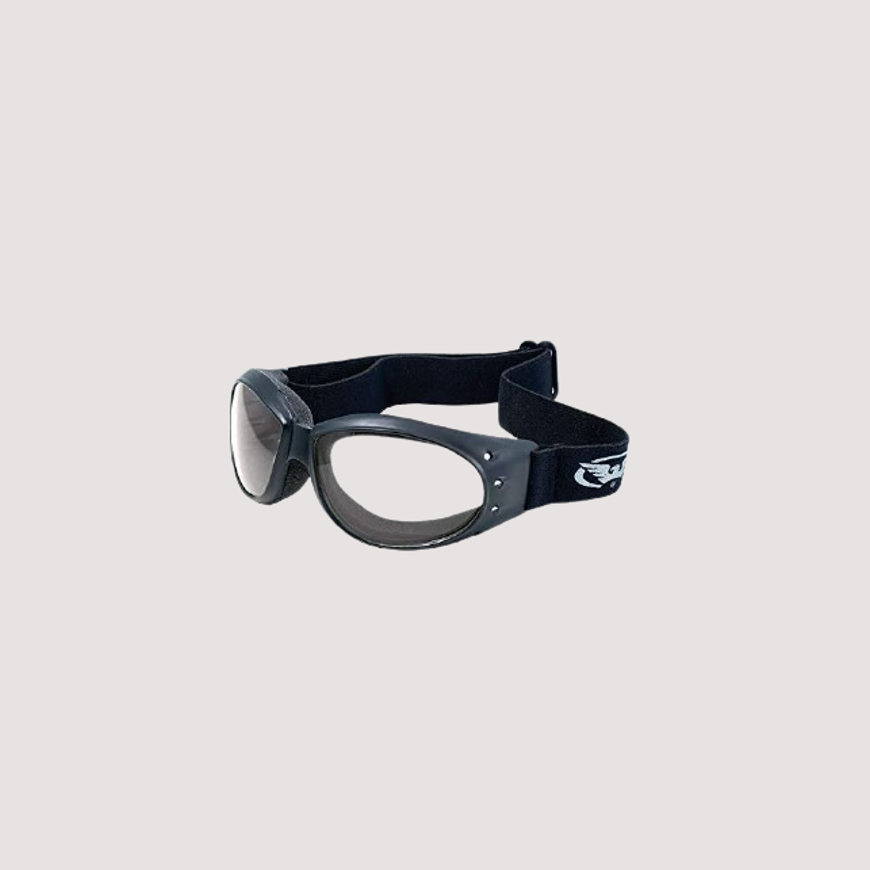 Global Vision Eliminator Deluxe Anti-Fog With Storage Bag Lifestyle Sunglasses Black