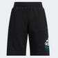Adidas Badge Of Sport Logo Boys Sportswear Short Black
