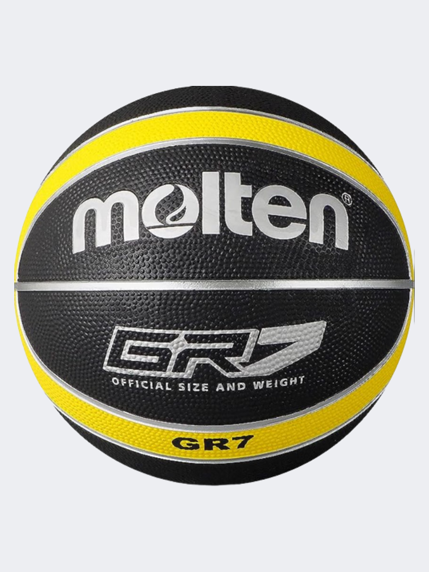Molten Basketball Ball Black/Yellow